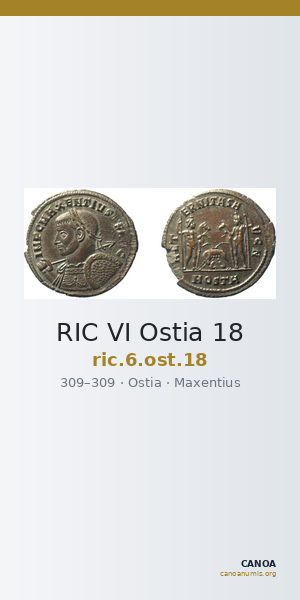 RIC VI Ostia 18 — CANOA
