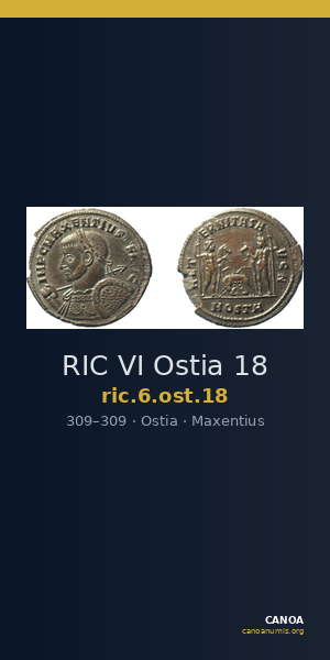 RIC VI Ostia 18 — CANOA