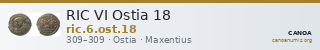 RIC VI Ostia 18 — CANOA