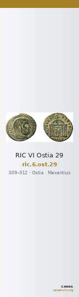 RIC VI Ostia 29 — CANOA