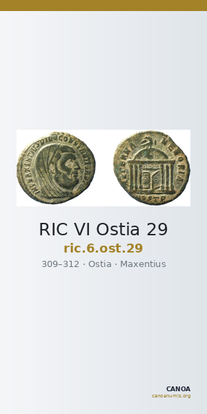 RIC VI Ostia 29 — CANOA