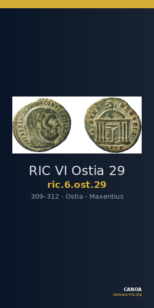 RIC VI Ostia 29 — CANOA