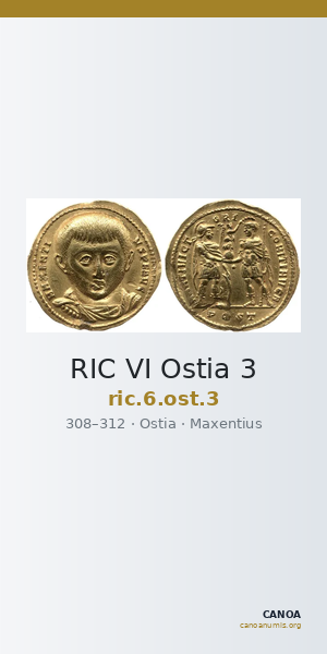 RIC VI Ostia 3 — CANOA