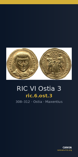 RIC VI Ostia 3 — CANOA