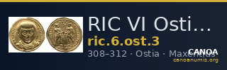RIC VI Ostia 3 — CANOA