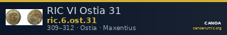 RIC VI Ostia 31 — CANOA