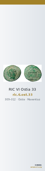 RIC VI Ostia 33 — CANOA
