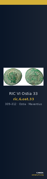 RIC VI Ostia 33 — CANOA