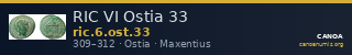 RIC VI Ostia 33 — CANOA