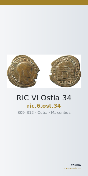 RIC VI Ostia 34 — CANOA