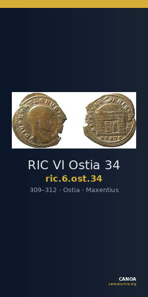 RIC VI Ostia 34 — CANOA