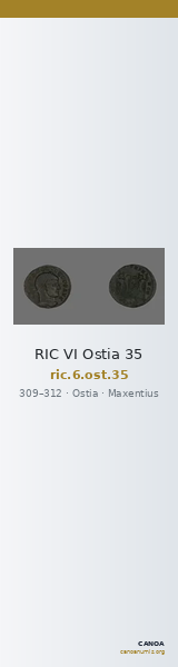 RIC VI Ostia 35 — CANOA