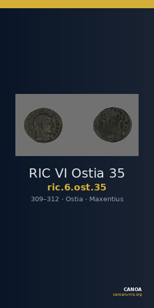 RIC VI Ostia 35 — CANOA