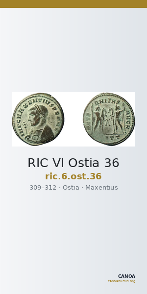RIC VI Ostia 36 — CANOA