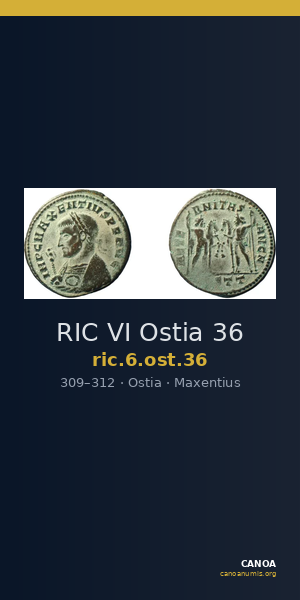 RIC VI Ostia 36 — CANOA