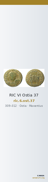 RIC VI Ostia 37 — CANOA