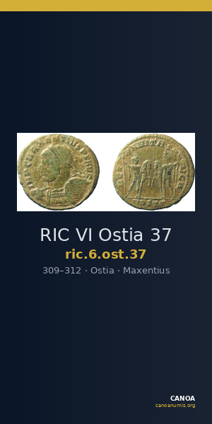 RIC VI Ostia 37 — CANOA