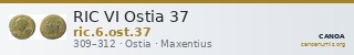 RIC VI Ostia 37 — CANOA