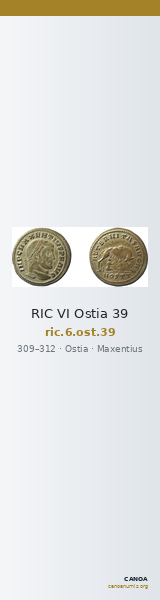 RIC VI Ostia 39 — CANOA