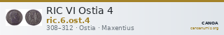 RIC VI Ostia 4 — CANOA