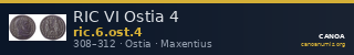 RIC VI Ostia 4 — CANOA