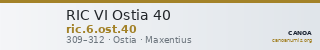 RIC VI Ostia 40 — CANOA