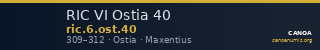 RIC VI Ostia 40 — CANOA