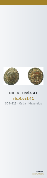 RIC VI Ostia 41 — CANOA
