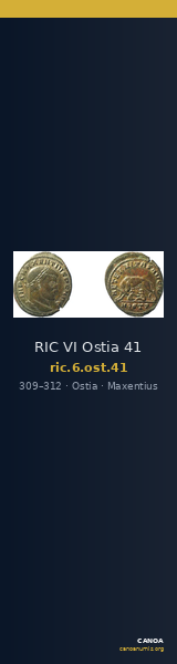 RIC VI Ostia 41 — CANOA