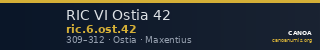 RIC VI Ostia 42 — CANOA