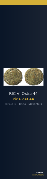 RIC VI Ostia 44 — CANOA