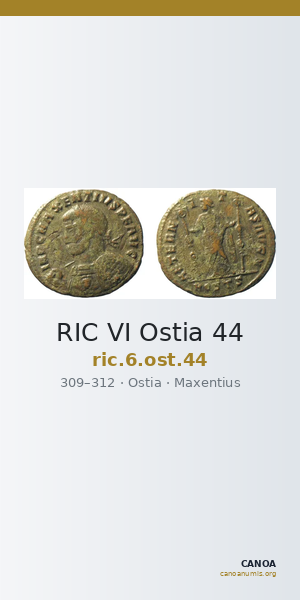 RIC VI Ostia 44 — CANOA