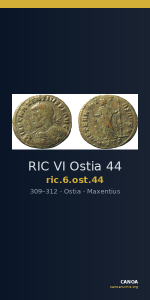 RIC VI Ostia 44 — CANOA