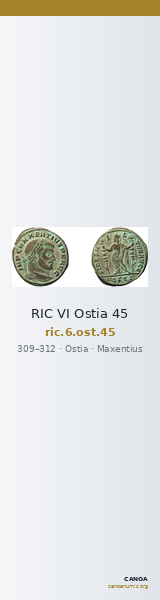 RIC VI Ostia 45 — CANOA