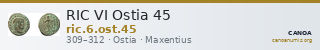 RIC VI Ostia 45 — CANOA