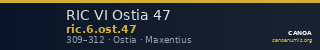RIC VI Ostia 47 — CANOA