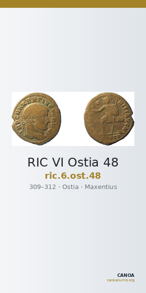 RIC VI Ostia 48 — CANOA