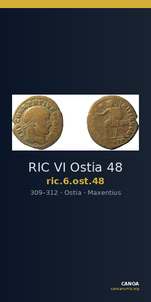 RIC VI Ostia 48 — CANOA