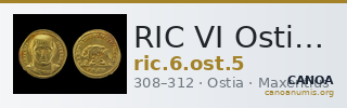 RIC VI Ostia 5 — CANOA