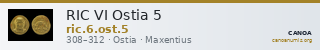 RIC VI Ostia 5 — CANOA
