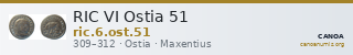 RIC VI Ostia 51 — CANOA