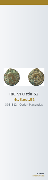 RIC VI Ostia 52 — CANOA