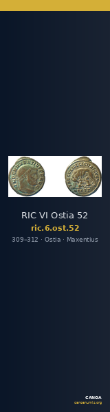 RIC VI Ostia 52 — CANOA
