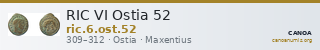 RIC VI Ostia 52 — CANOA