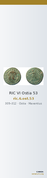 RIC VI Ostia 53 — CANOA