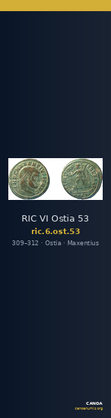 RIC VI Ostia 53 — CANOA