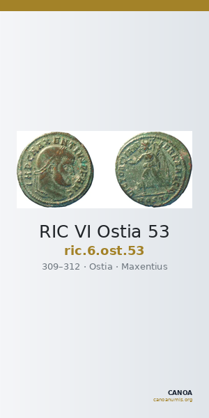 RIC VI Ostia 53 — CANOA