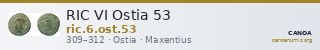 RIC VI Ostia 53 — CANOA