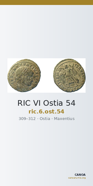 RIC VI Ostia 54 — CANOA