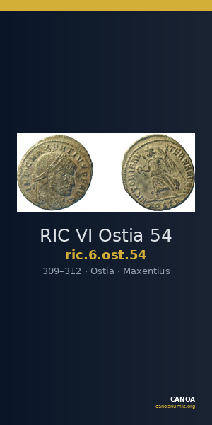 RIC VI Ostia 54 — CANOA